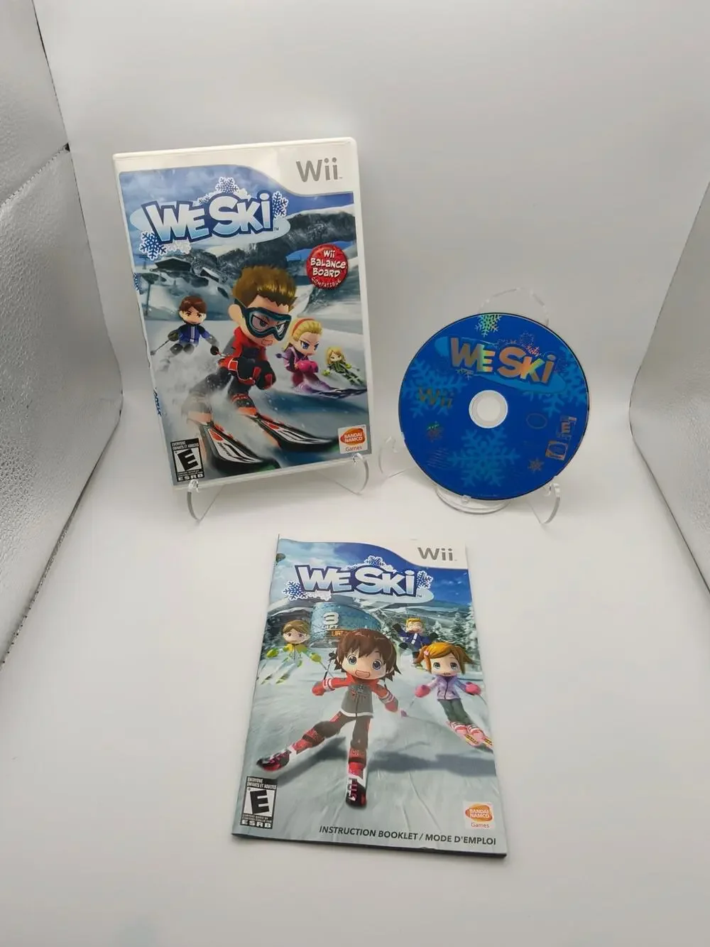 We Ski Wii Complete CIB Bandai Namco Tested Working